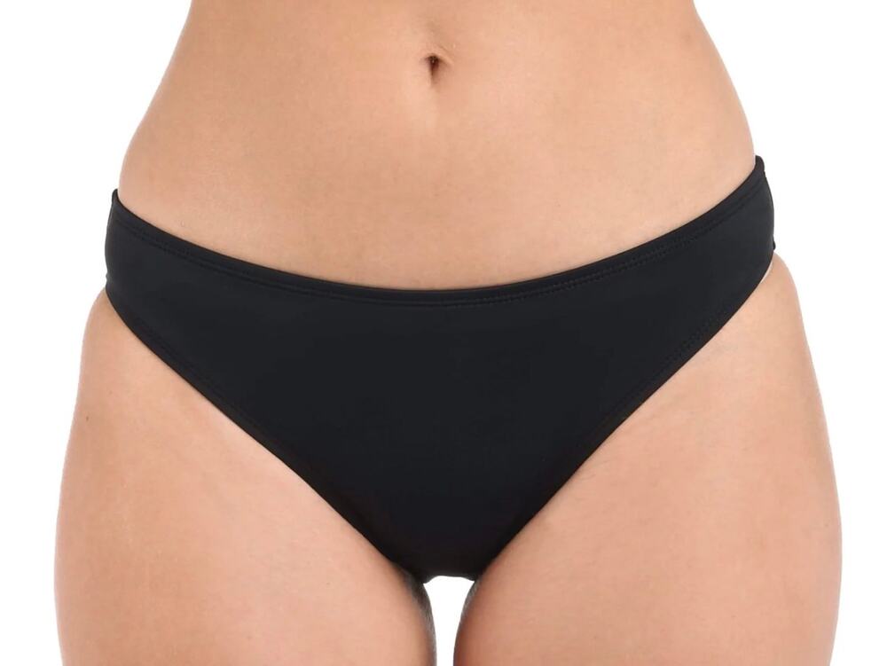 La Blanca Island Goddess Hipster Bikini Bottom 14 Black NWT